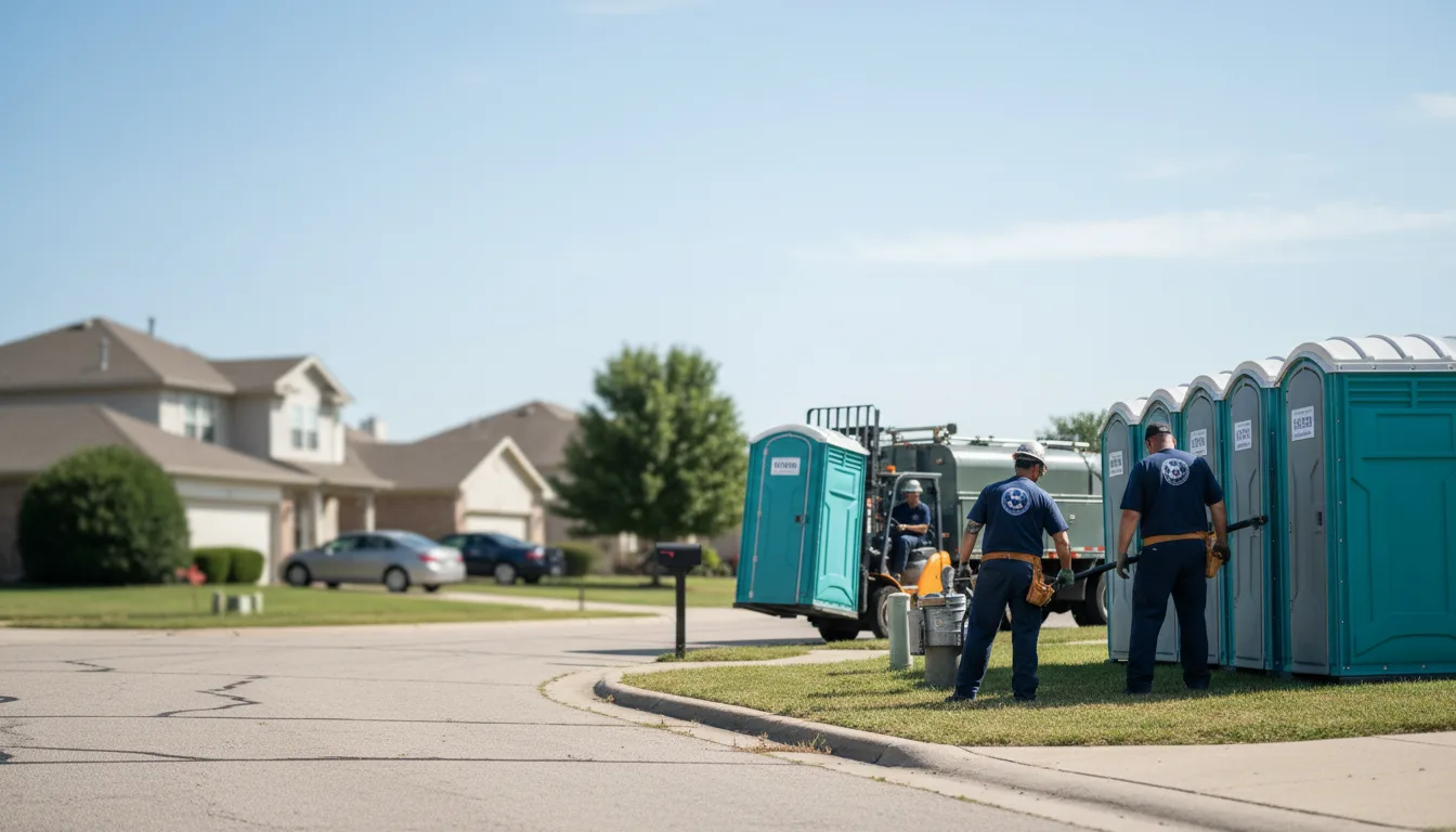 Porta Potty Rental in Chanute, KS near me